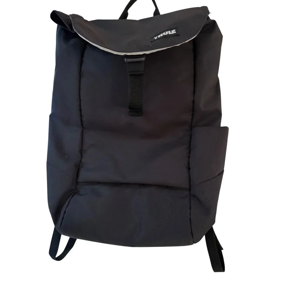 Thule Unisex Lithos 16L Black Backpack Flap Adjustable Water Resistant Travel